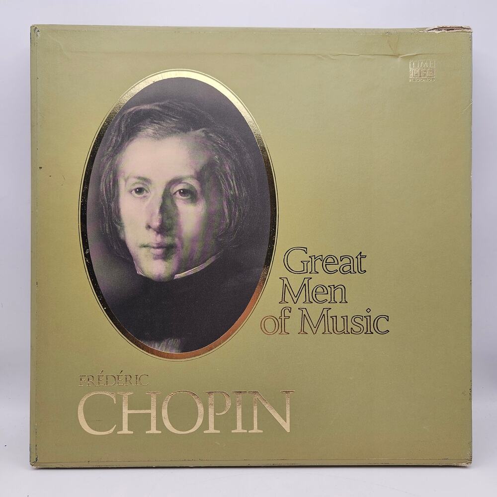 FREDERIC CHOPIN GREAT MAN OF MUSIC TIME LIFE RECORDS 8LP BOX SET W/ BOOKLET